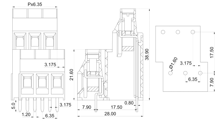 KF635A-6.35 