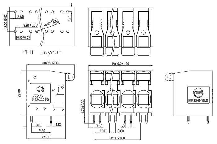 KF206-10.0 