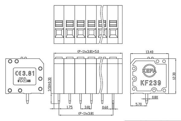 KF239-3.81 серия